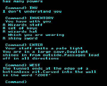 Firien Wood (1982)(MP Software) screen shot game playing
